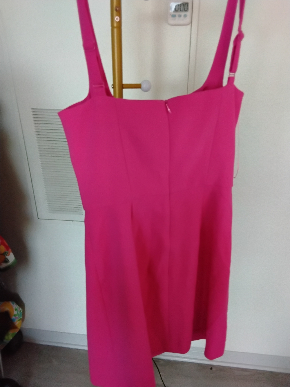 French Connection Bright Pink Mini Sheath Dress - Picture 2 of 5